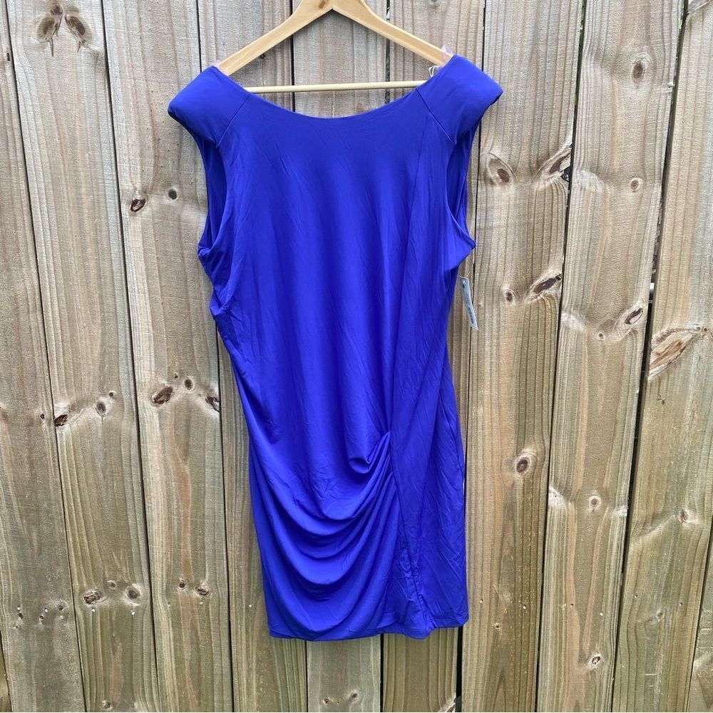 Allen B. by Allen Schwartz Capri Blue Cocktail Dress